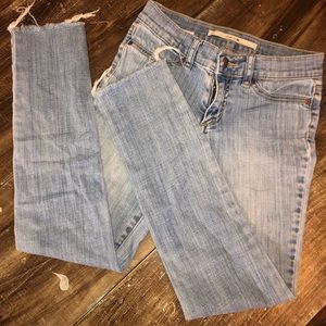 Joe’s Jeans light-wash distressed skinny leg 24